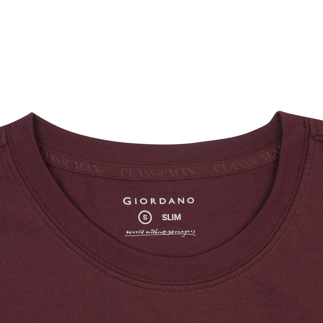 GIORDANO Men's Classics Club Printed Tee (01095294)