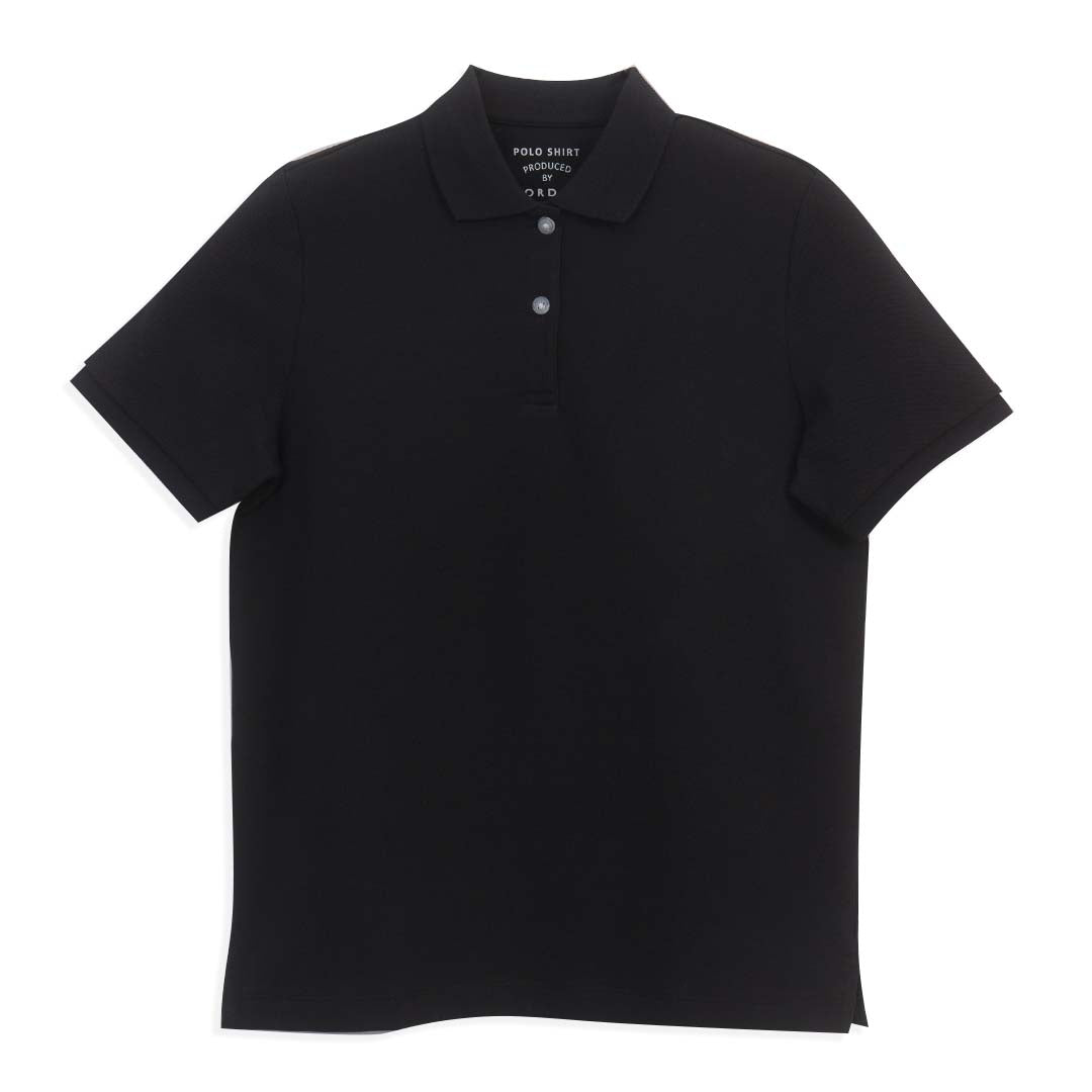 GIORDANO Women's Sweatmark-Free Cotton Lycra Pique Comfort Fit Polo Dress (05316248)