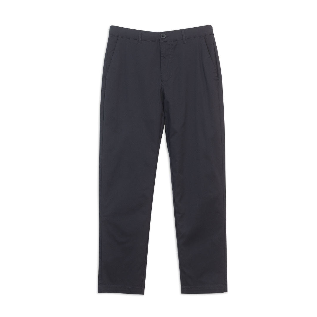 GIORDANO Men's Cotton Nylon Spandex Twill Mid Rise Regular Tapered Fit Khakis (01116026)