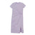 GIORDANO Women's Cotton PolyesterJersey Crew Neck Short Sleeve Comfort Fit Dress (05465403)