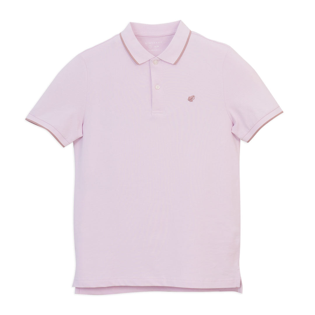 GIORDANO Men's Frog Slim Fit Polo (01016267)