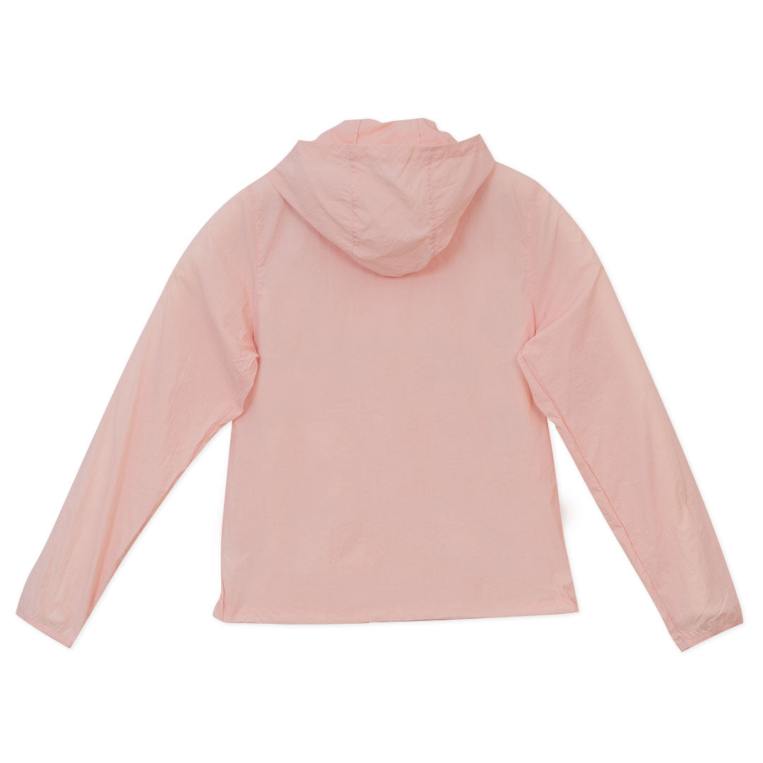 GIORDANO Women's Nylon Full Zip Comfort Fit Windbreaker (05376006)