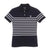 GIORDANO Women's Pique Knit Collar Slim Fit Stripe Polo (05316230)