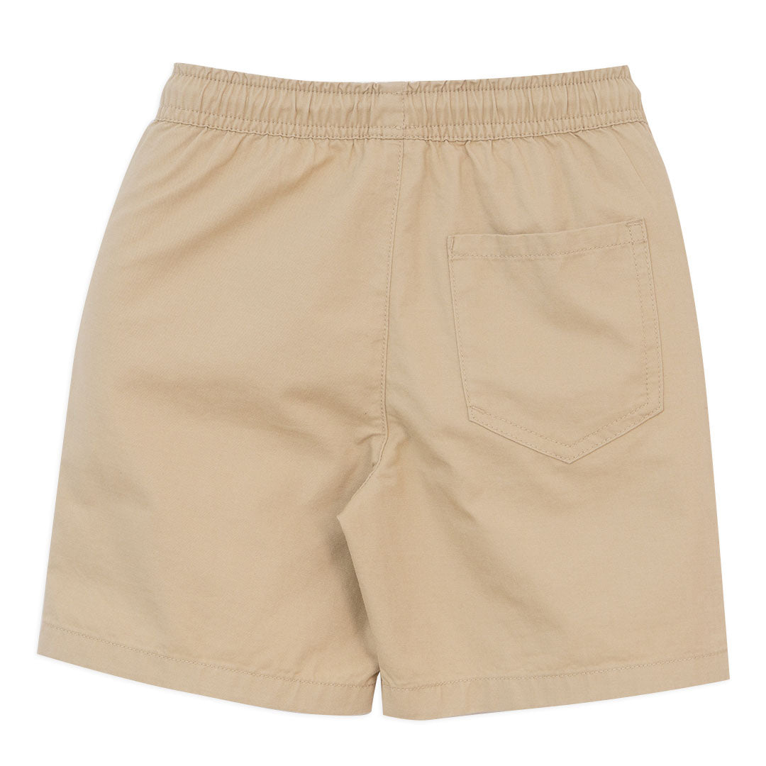 GIORDANO Junior Cotton Twill Mid Rise Comfort Fit Drawstring Shorts (03105255)