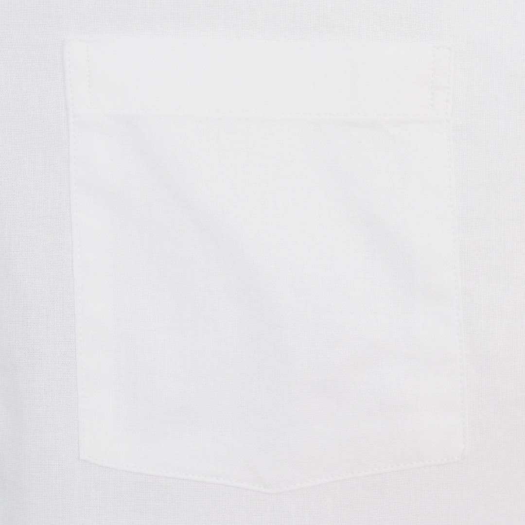 GIORDANO Women's Linen Cotton Poplin V-Neck Short Sleeves Loose Fit Front Placket Shirt (05346209)