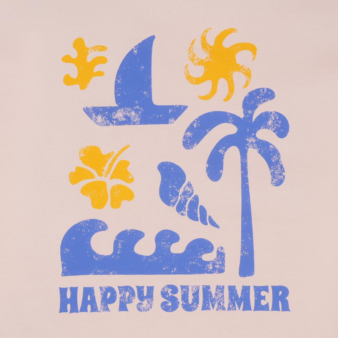 GIORDANO Men's Happy Summer Cotton Jersey Relax Fit Printed Tee (01096347)