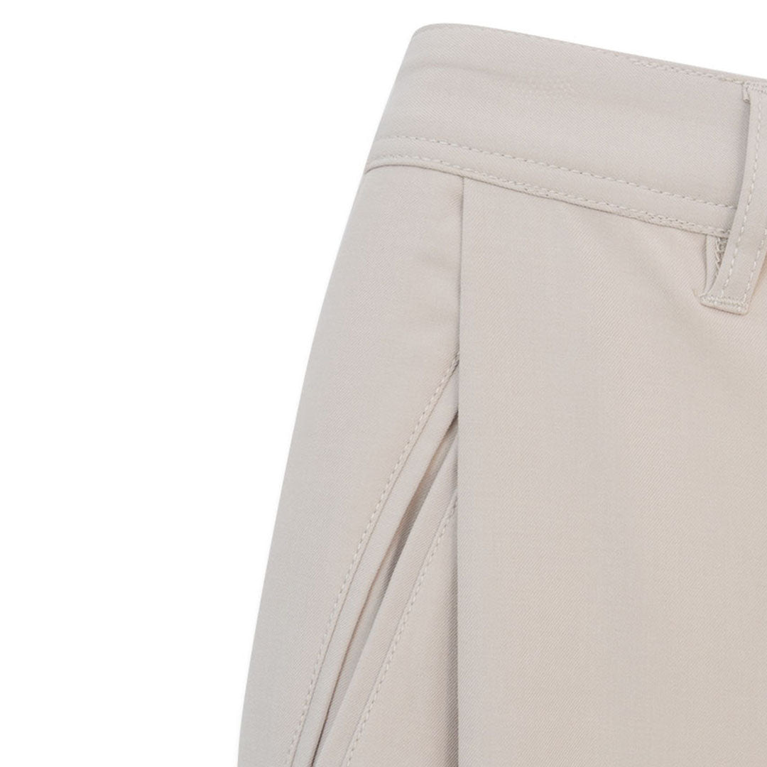 GIORDANO Men's Twill Mid Rise Loose Straight Fit Khakis (01116008)