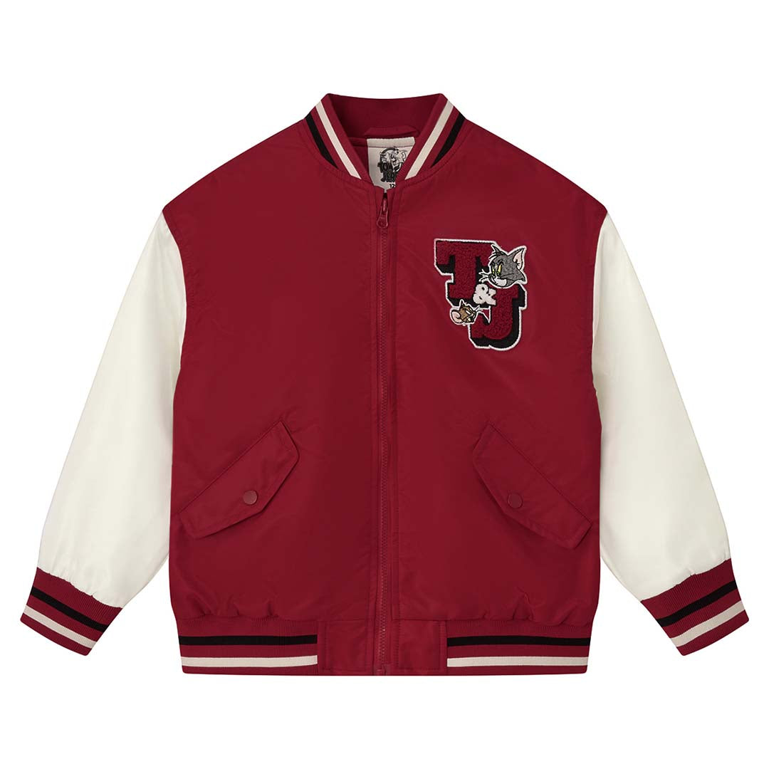 GIORDANO Junior Tom and Jerry Full Opening Oversize Fit Quilt Jacket (03076699)