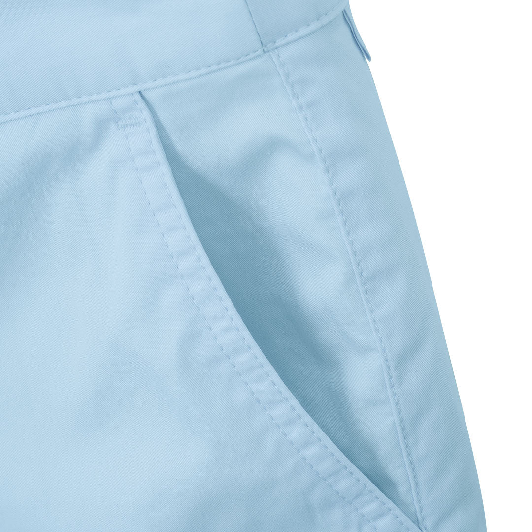 GIORDANO Women's Cotton Nylon Spandex Twill Mid Rise Slim Fit Pocket Shorts (05406218)