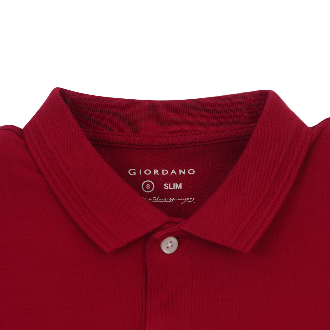 GIORDANO Men's Slim Fit Frog Polo (01014700)
