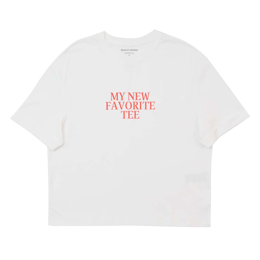 GIORDANO Women's Sorona Jersey Crew Neck Loose Fit Printed Tee (05325254)