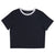 GIORDANO Women's Cotton Jersey Contrasting Crew Neck Tee (05325201)