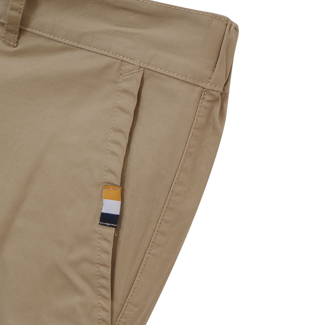 Men's Cotton Spandex Twill Mid Rise Regular Fit Shorts (13103232)