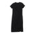 GIORDANO Women's Cotton PolyesterJersey Crew Neck Short Sleeve Comfort Fit Dress (05465403)