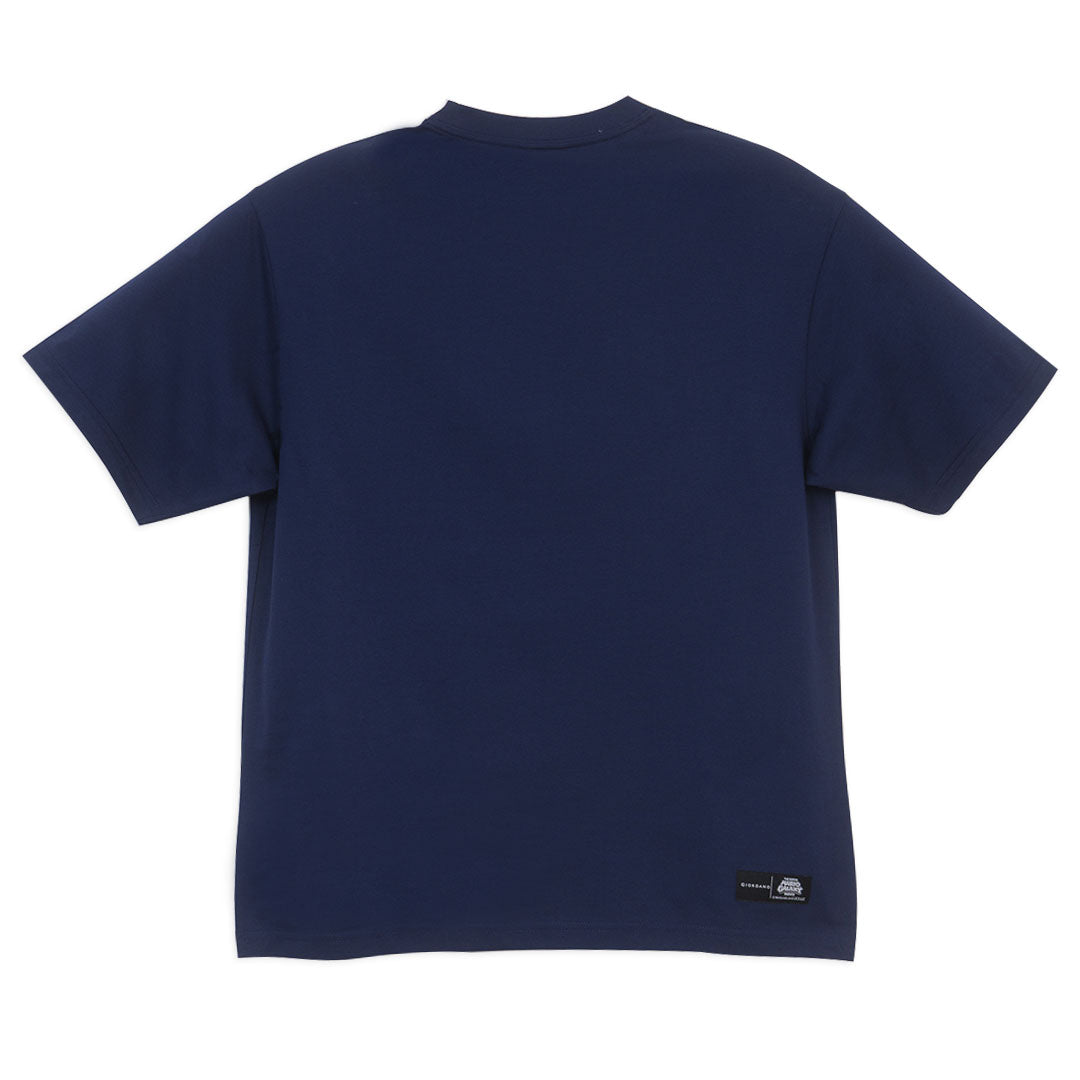 GIORDANO Men's Super Mario Cotton Polyester Crew Neck Short Sleeve Relax Print Tee (01096359)
