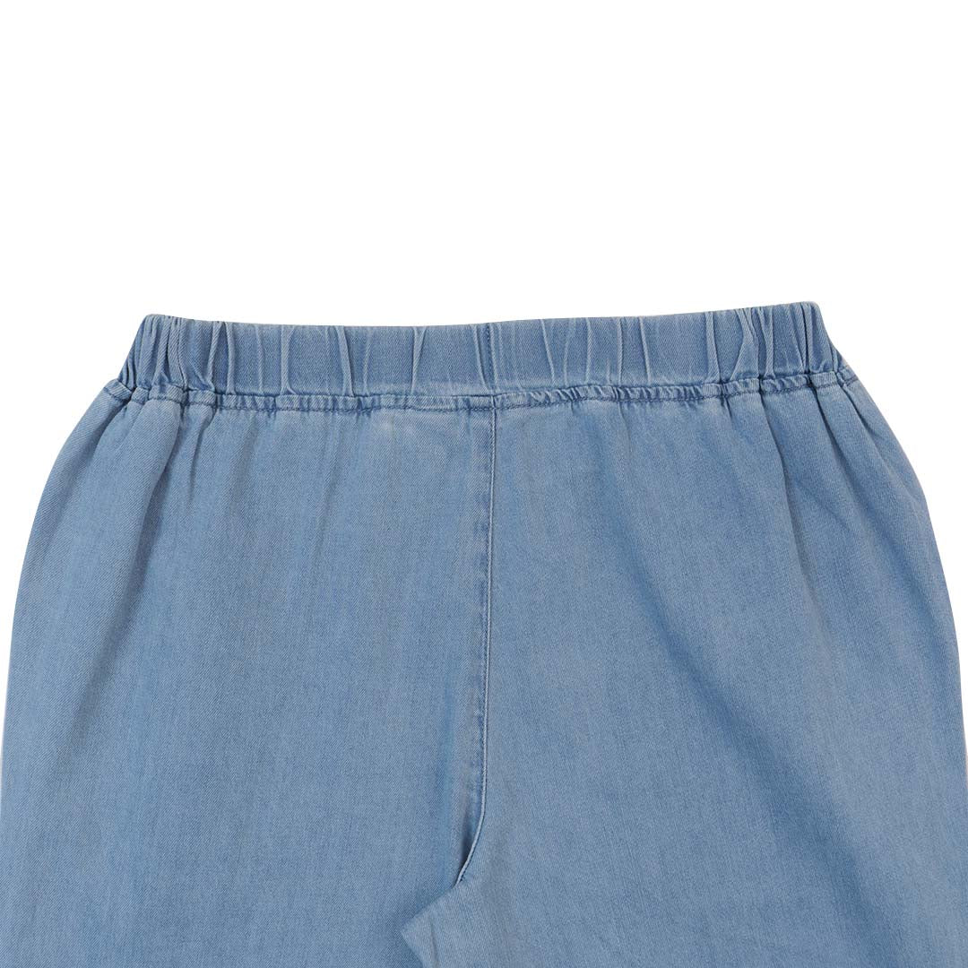 GIORDANO Women's Denim Mid Rise Relax Tapered Fit Jeans (05425037)