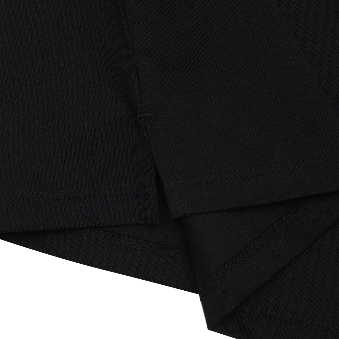 GIORDANO Women's Sorona Boyfriend Fit Printed Tee (05395208) - 05 - Signature Black