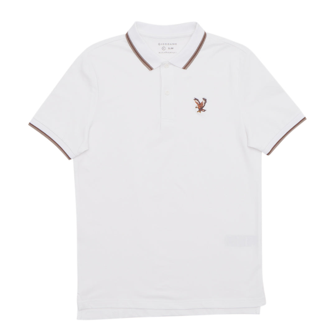 GIORDANO Men's Eagle Polo (01015237)