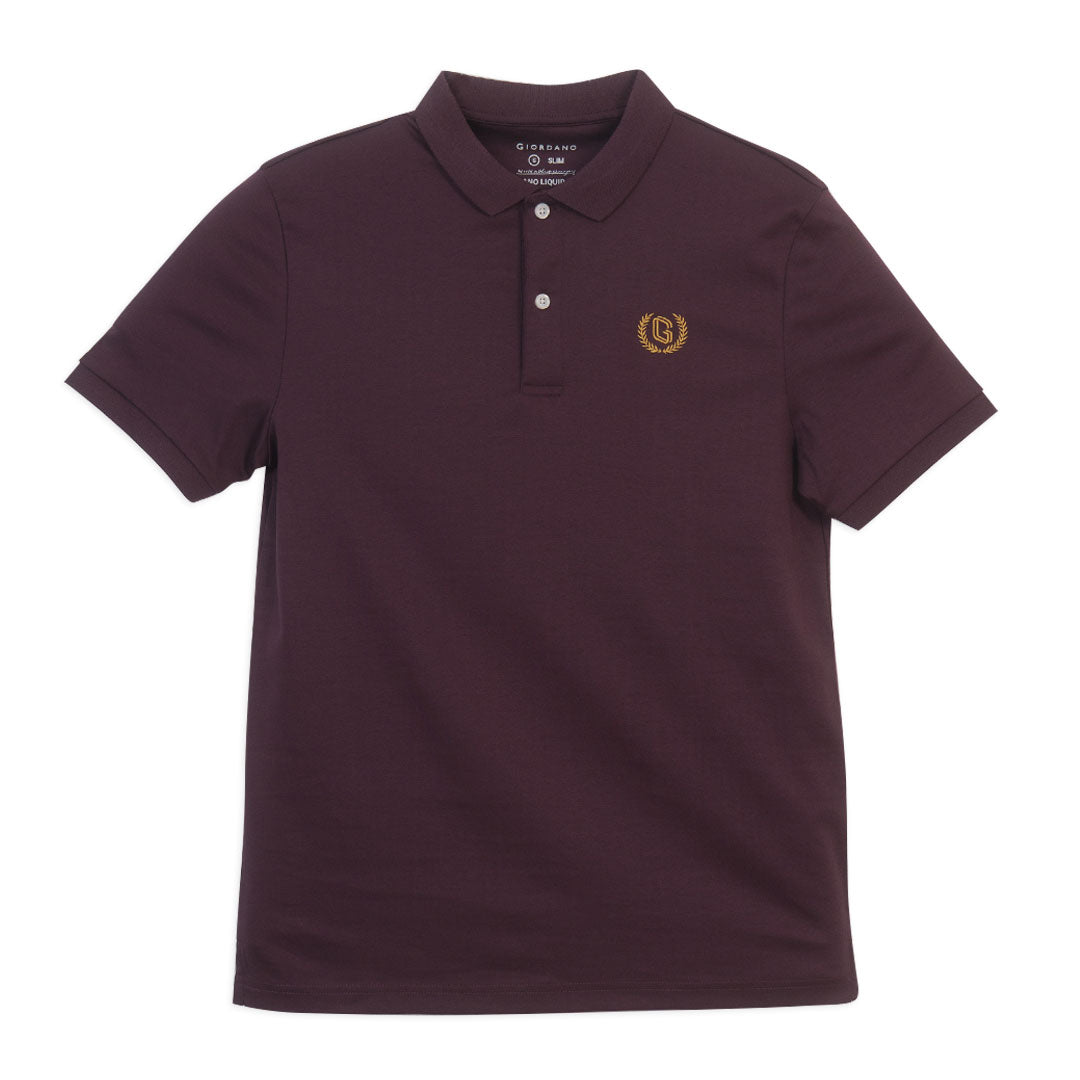 GIORDANO Men's Liquid Touch Slim Fit Polo (01015291)