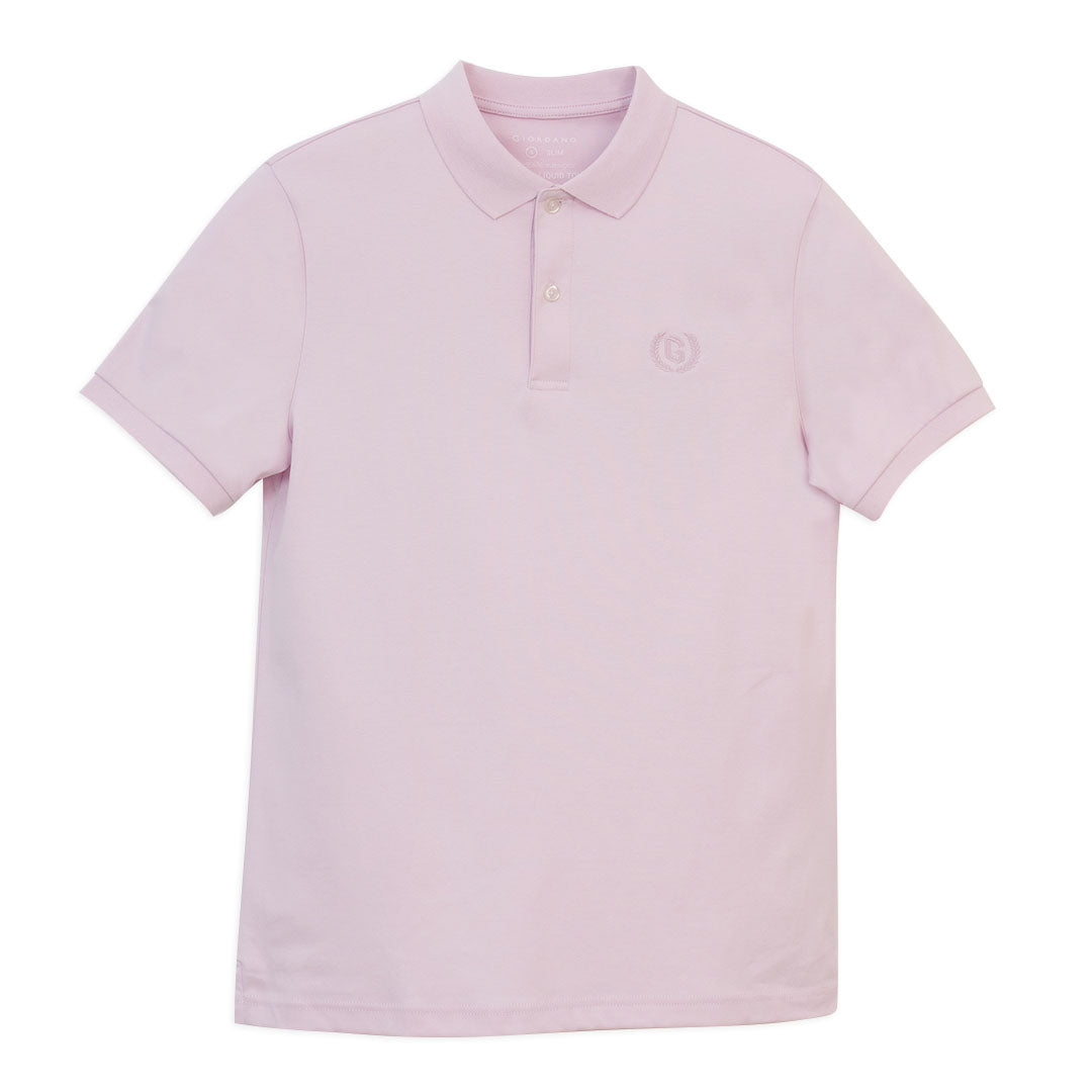 GIORDANO Men's Liquid Touch Slim Fit Polo (01016291)