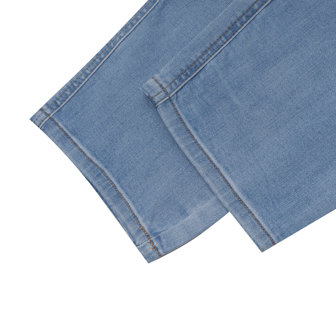 GIORDANO Women's Denim High Waist Mom Straight Fit Pocket Jeans (05415024)