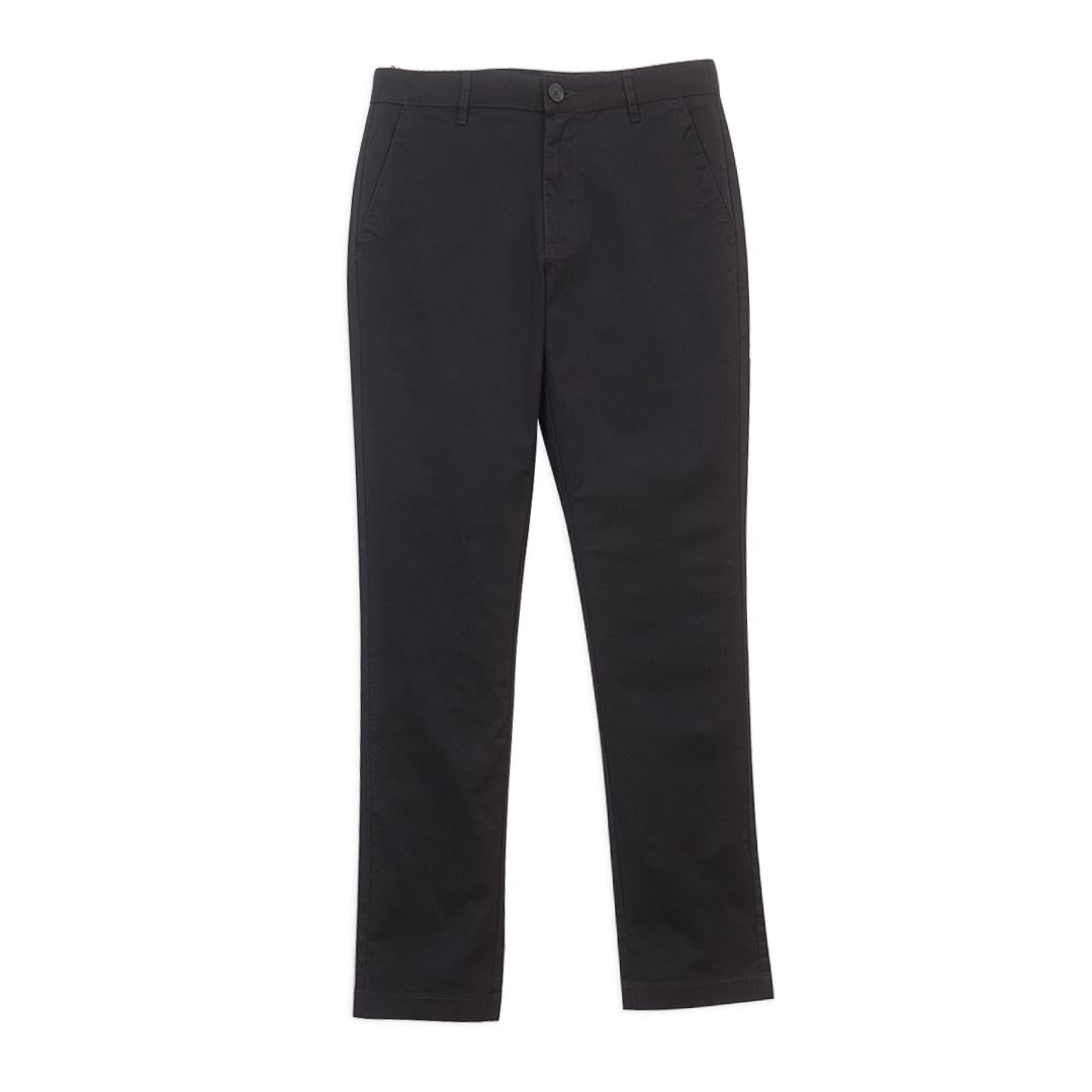 GIORDANO Men's Cotton Lycra Twill Mid Rise Regular Tapered Fit Khakis (01116010)