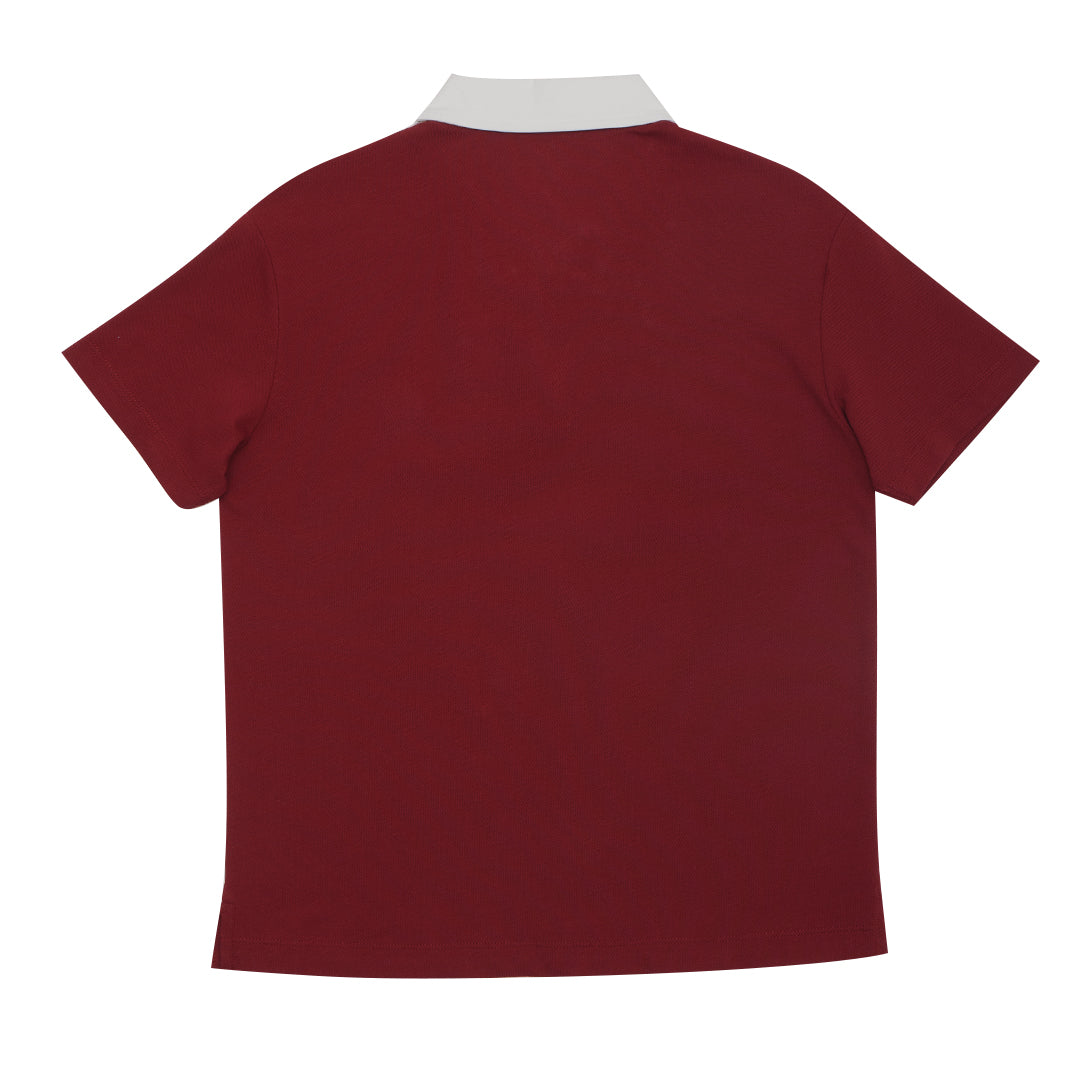 GIORDANO Women's Preppy Classic Man Boyfriend Fit Polo (05315335)