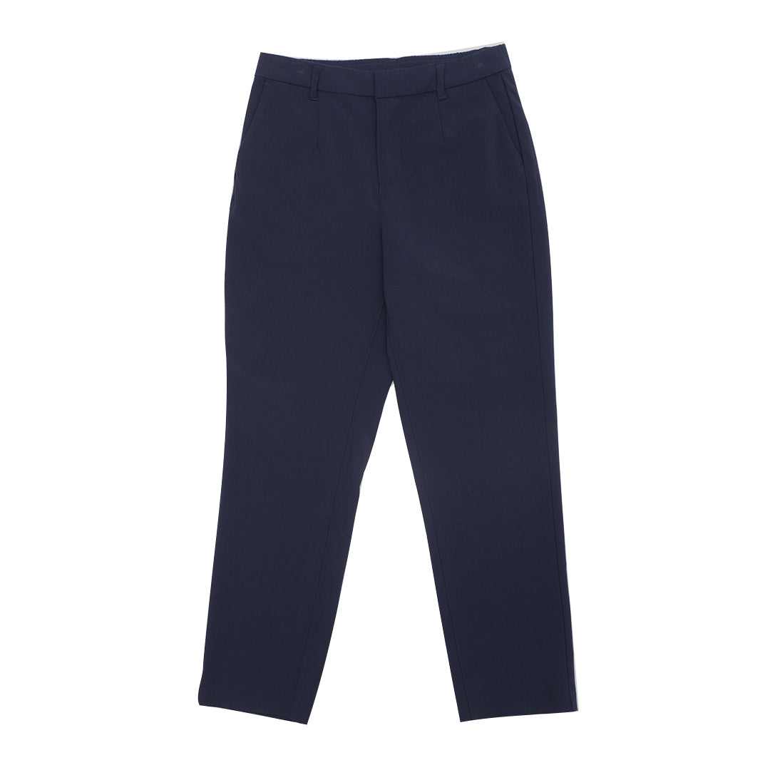 GIORDANO Women's Twill High Waist Regular Tapered Fit Pants (05415026)