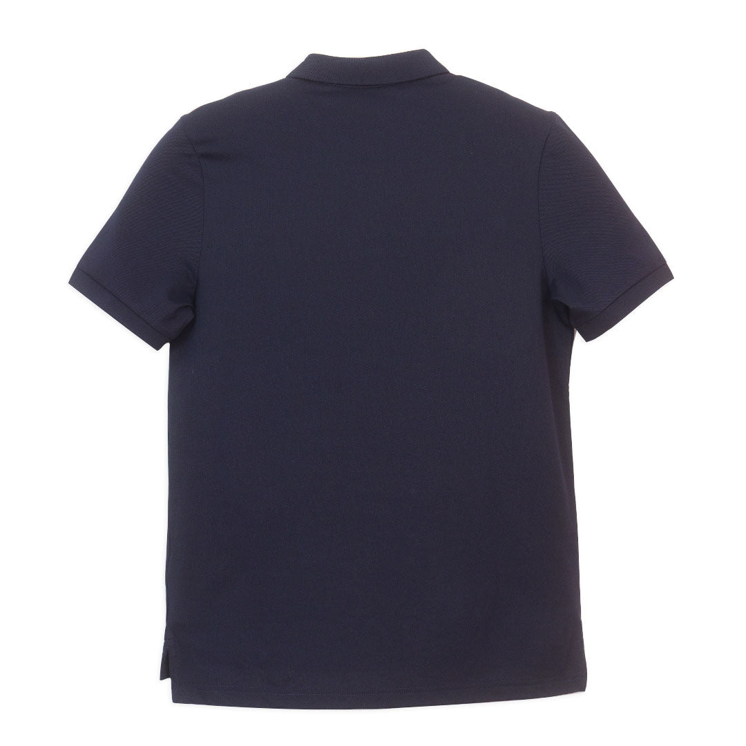 GIORDANO Men's Silk Blend Emblem Slim Fit Polo (01016293)