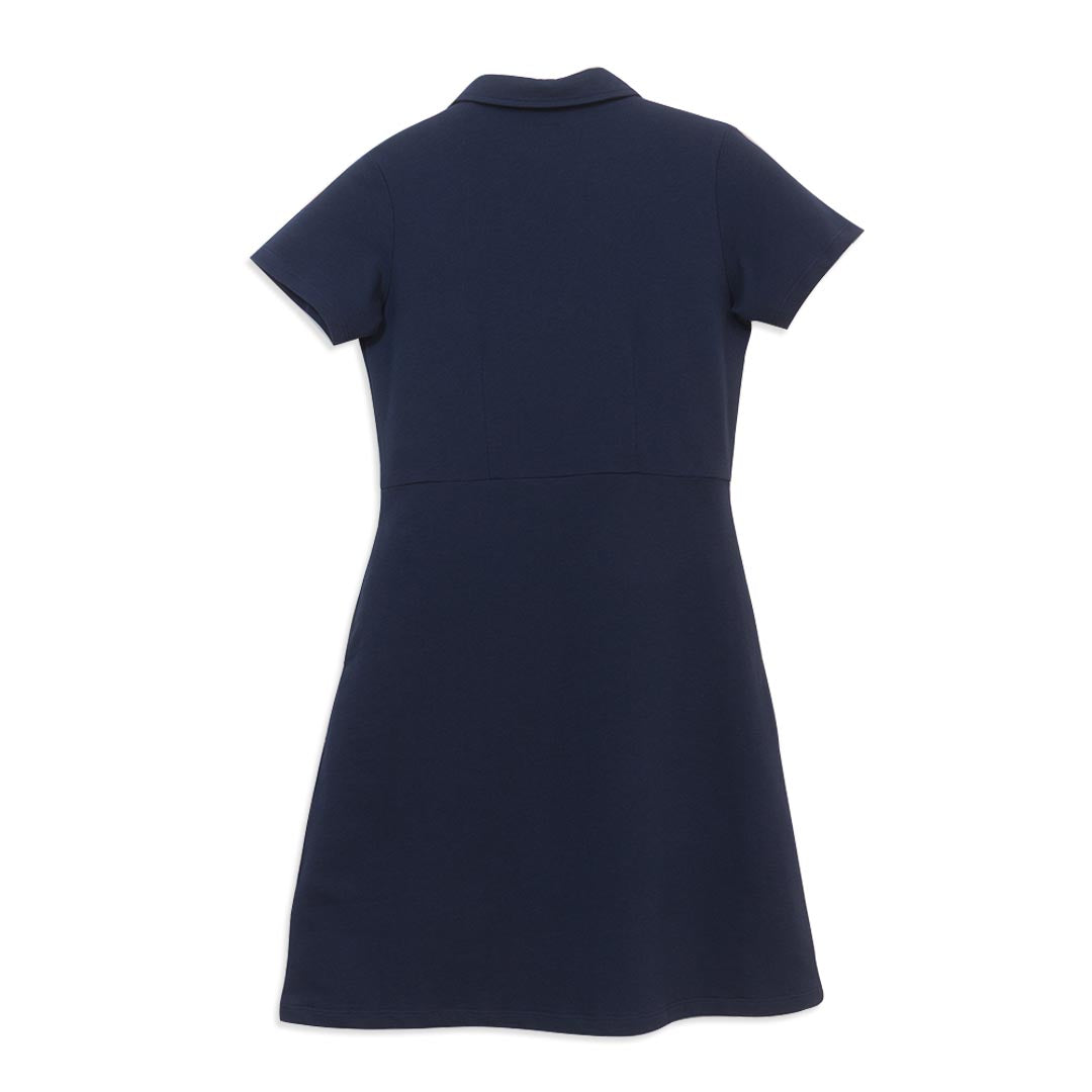 GIORDANO Women's Pique Knit Collar Loose Fit Dress (05466470)
