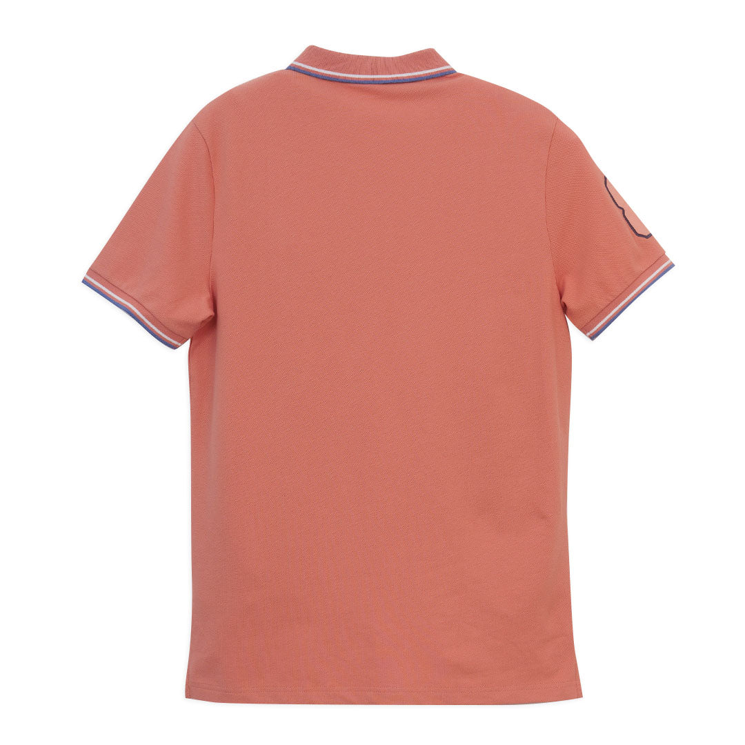 GIORDANO Men's Slim Fit 3D Lion Polo (01015222)
