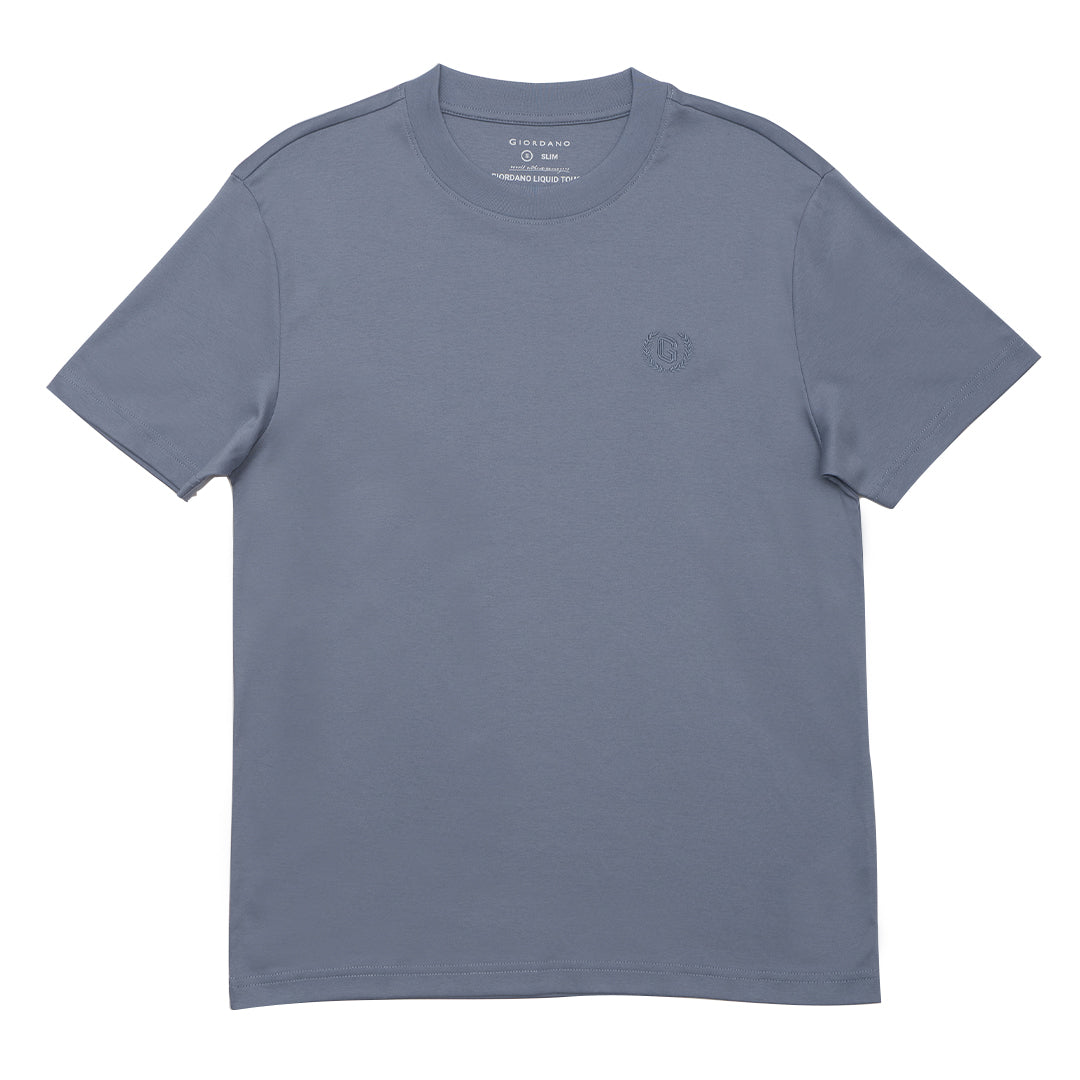 GIORDANO Men's Liquid Touch Crew Neck Tee (01023802)