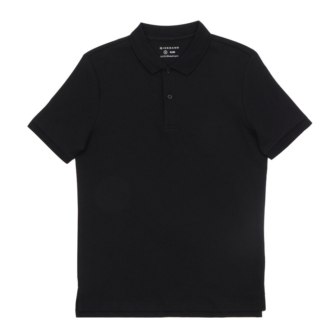 GIORDANO Men's Stretch Waffle Polo (01015353)