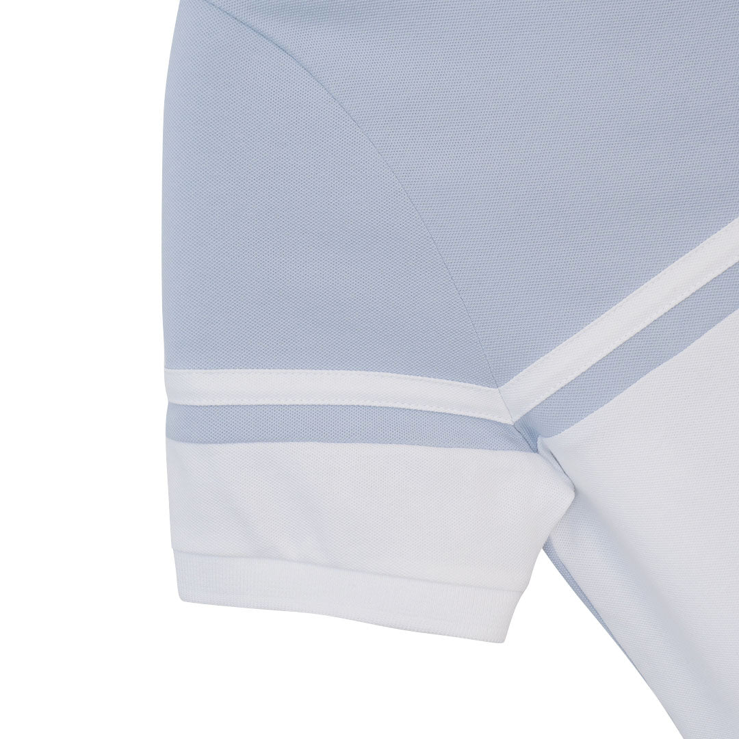 GIORDANO Men's Cotton Lycra Pique Short Sleeve Embroidery Bold Polo (01016191)