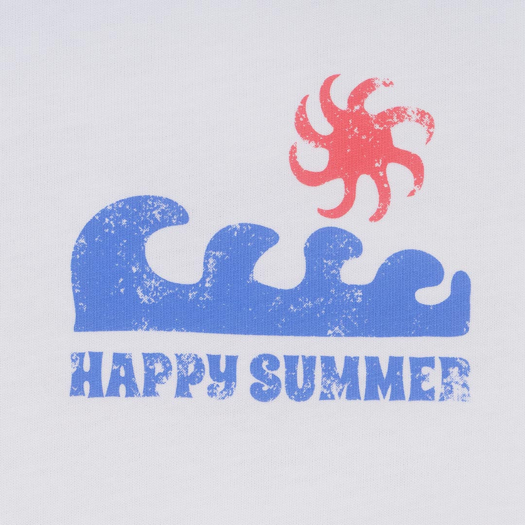 GIORDANO Men's Happy Summer Cotton Jersey Relax Fit Printed Tee (01096344)