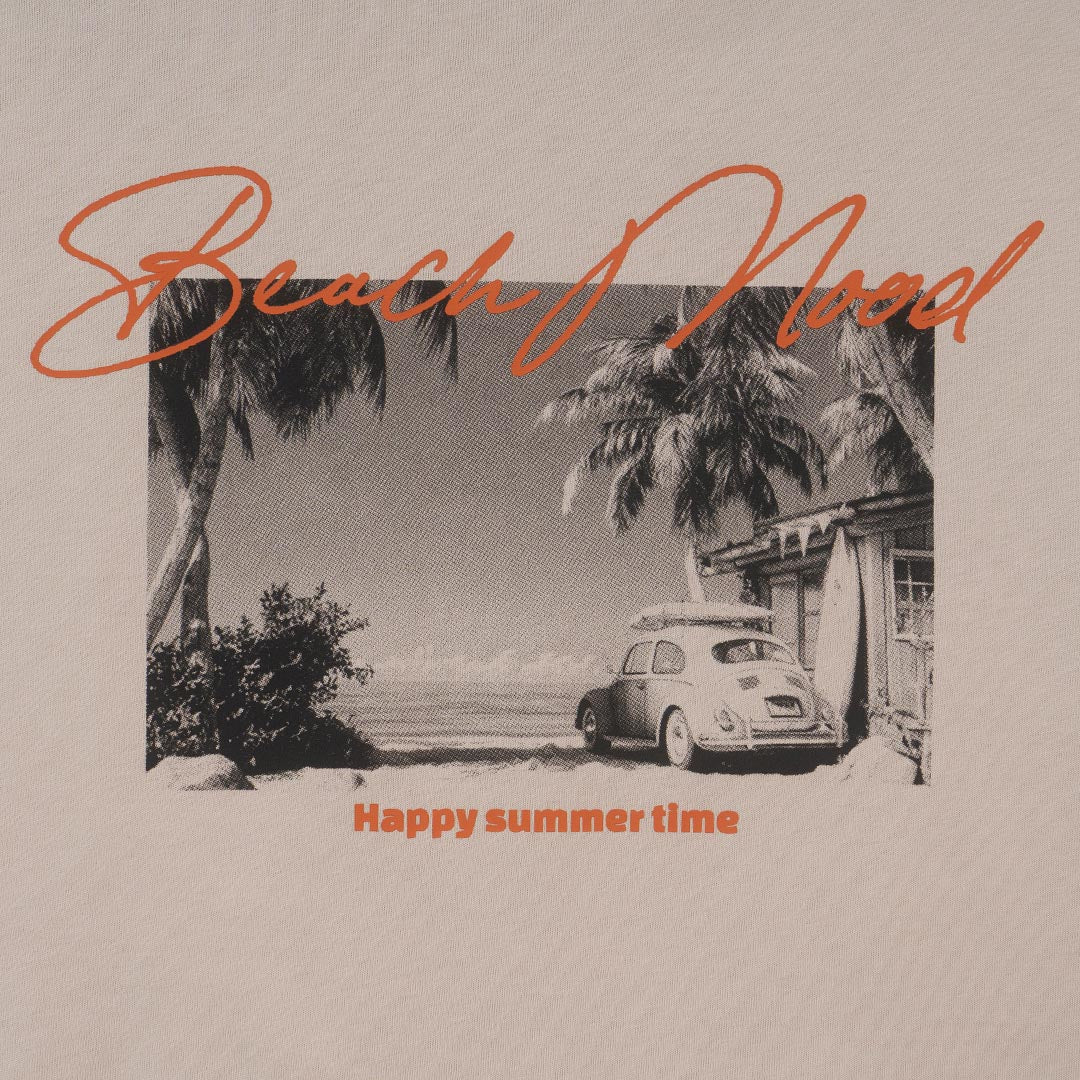 GIORDANO Men's Happy Summer Cotton Jersey Relax Fit Printed Tee (01096343)