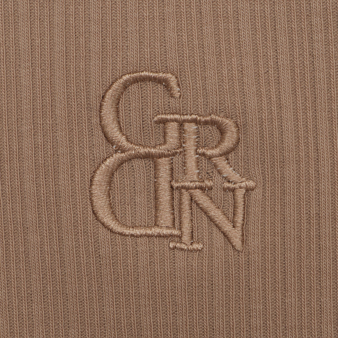 GIORDANO Women's Sorona Jacquard Rib U-Neck Comfort Fit Tee (05325227)