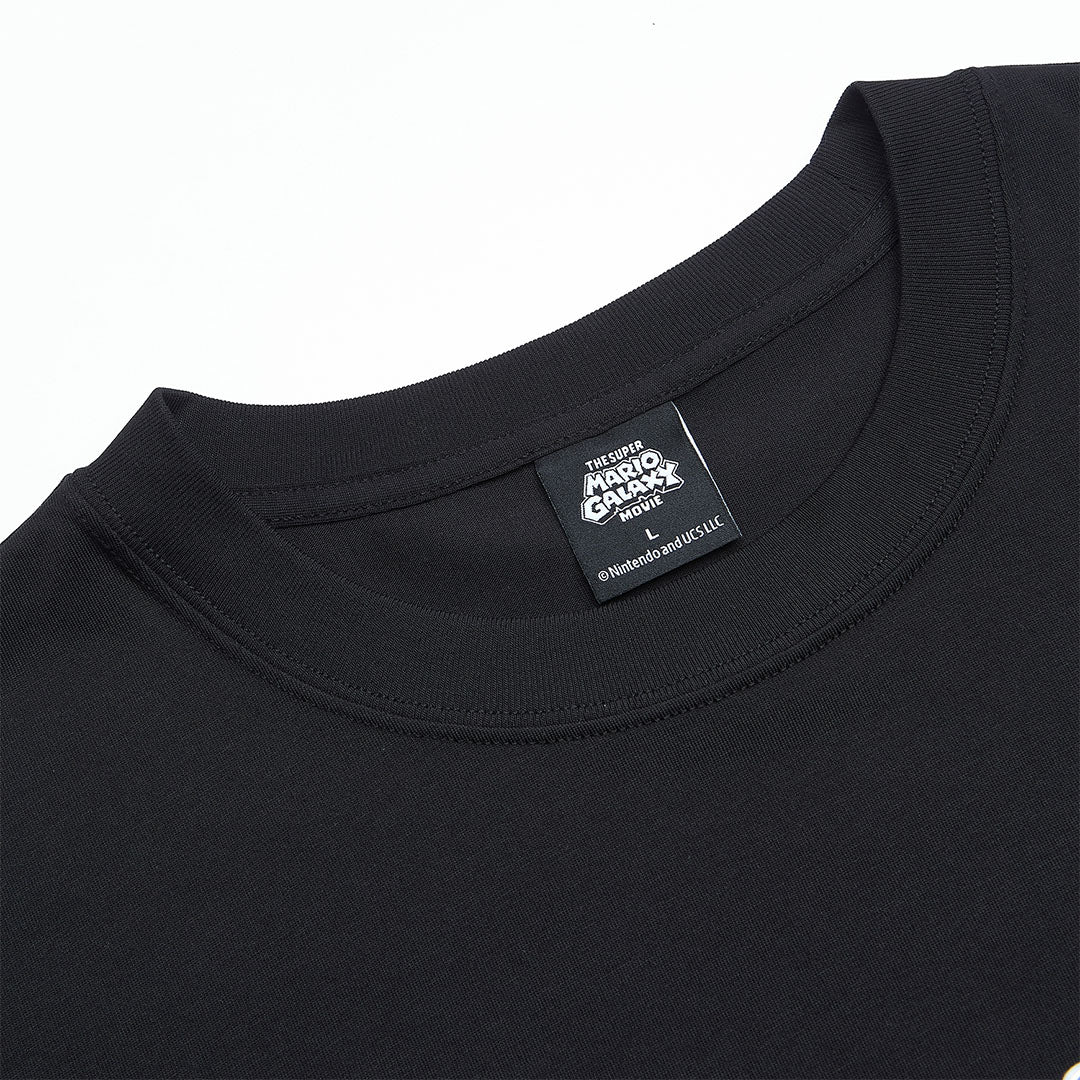 GIORDANO Men's Super Mario Cotton Polyester Crew Neck Short Sleeve Relax Print Tee (01096352)