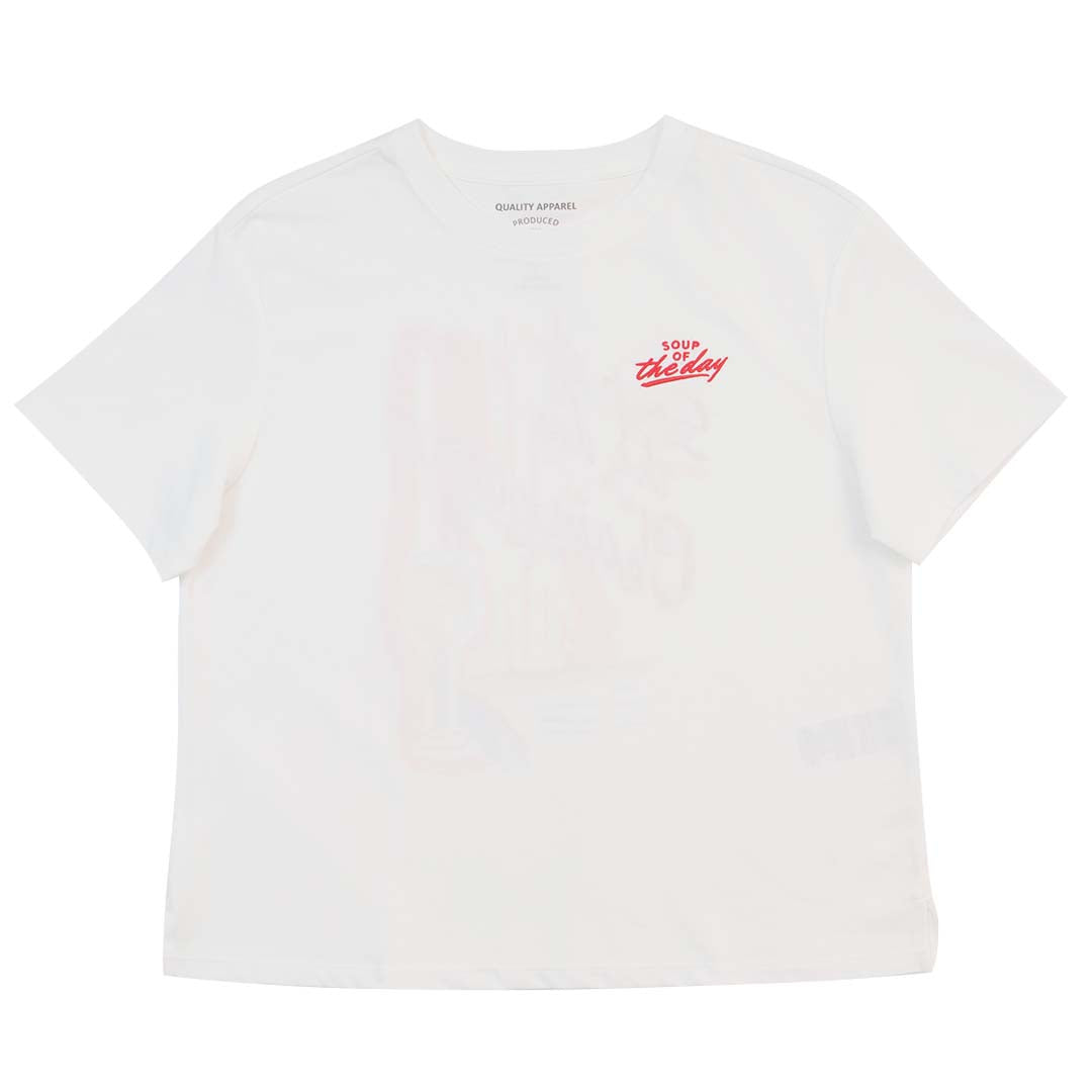 GIORDANO Women's Sorona Jersey Crew Neck Boyfriend Fit Printed Tee (05395237)