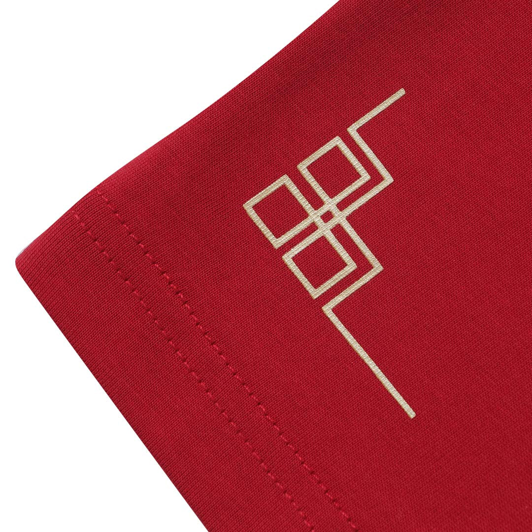 GIORDANO Men's Slim Fit CNY Printed Tee (01096244)