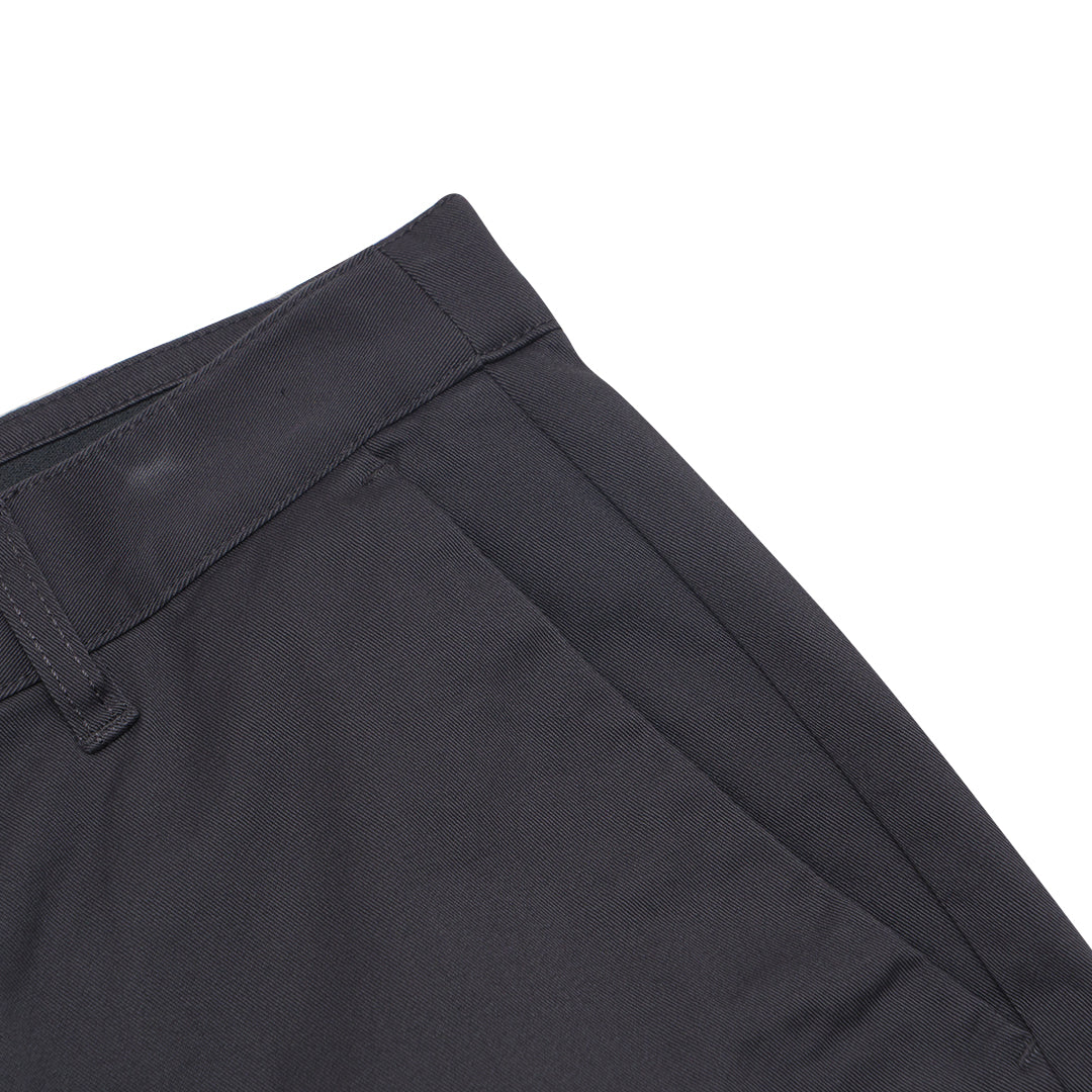 GIORDANO Men's Twill Mid Rise Regular Tapered Khaki Pants (01115027)