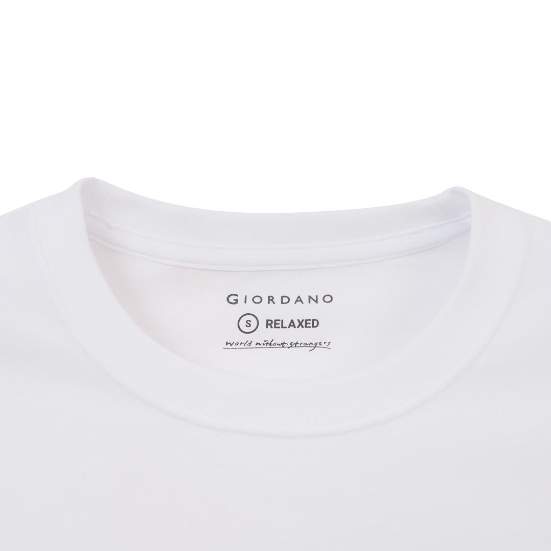 GIORDANO Men's Happy Summer Cotton Jersey Relax Fit Printed Tee (01096344)