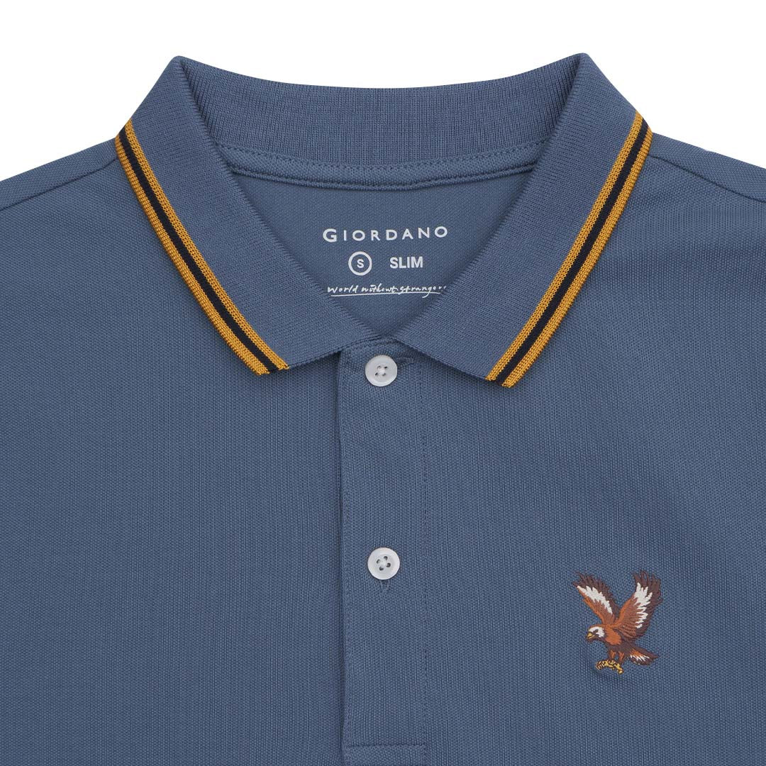 GIORDANO Men's Eagle Polo (01015237)