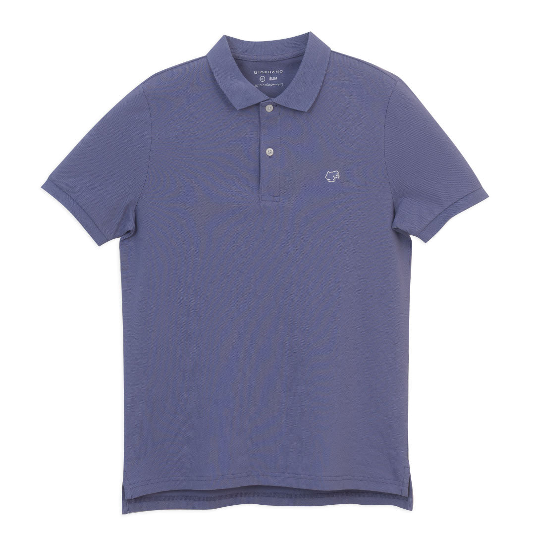 GIORDANO Men's Frog Slim Fit Polo (01016266)