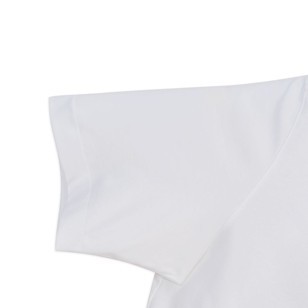 GIORDANO Men's Cotton Interlock Short Sleeves Relax Fit Embroidery Shirt (01046245)