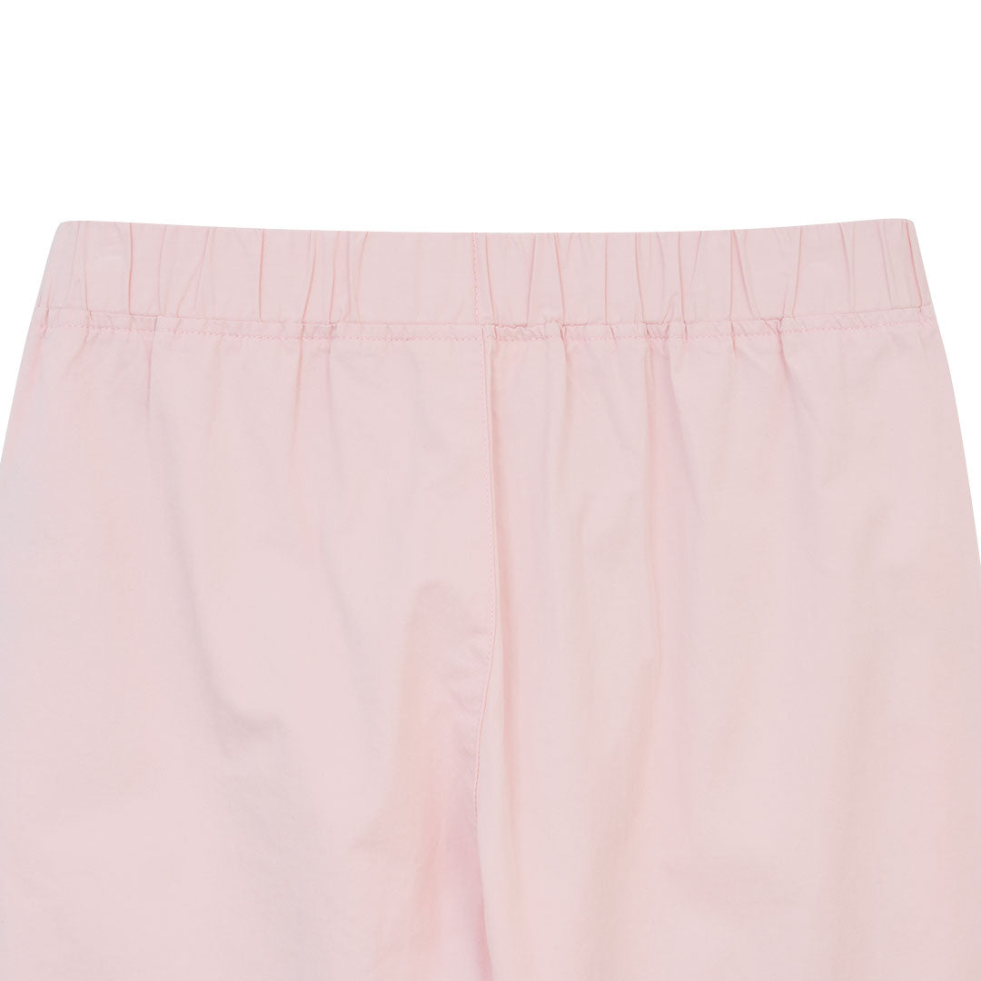 GIORDANO Women's Cotton Twill Mid Rise Relax Tapered Fit Audrey Pants (05425256)