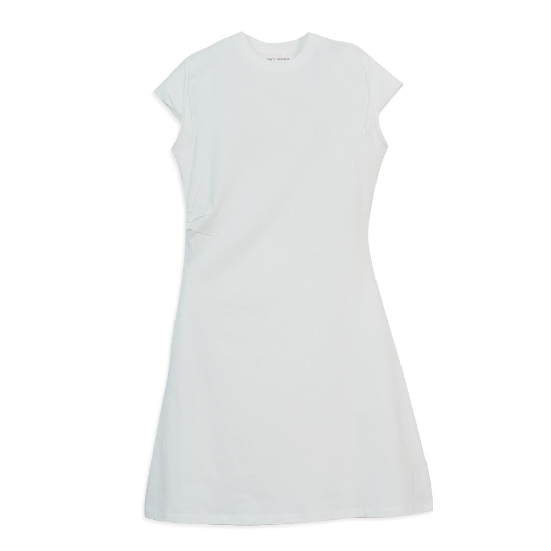 GIORDANO Women's Cotton Jersey Crew Neck Comfort Fit Dress (05466403)