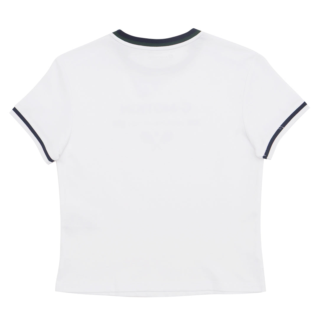 GIORDANO Women's G-Motion Cotton Nylon Pique Crew Neck Boyfriend Fit Tee (05325237)