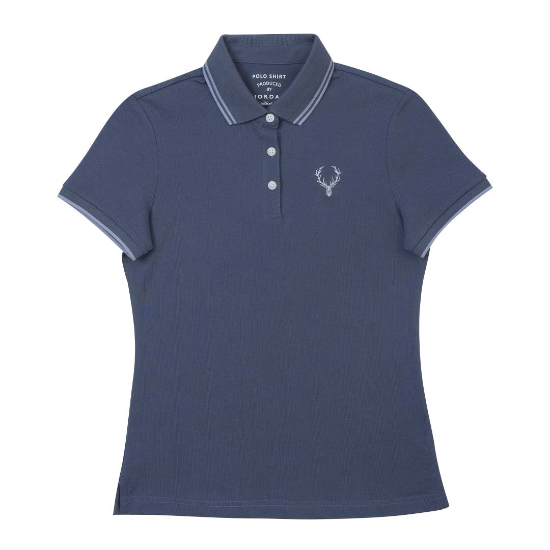 GIORDANO Women's Slim Fit Deer Head Polo (05315362)