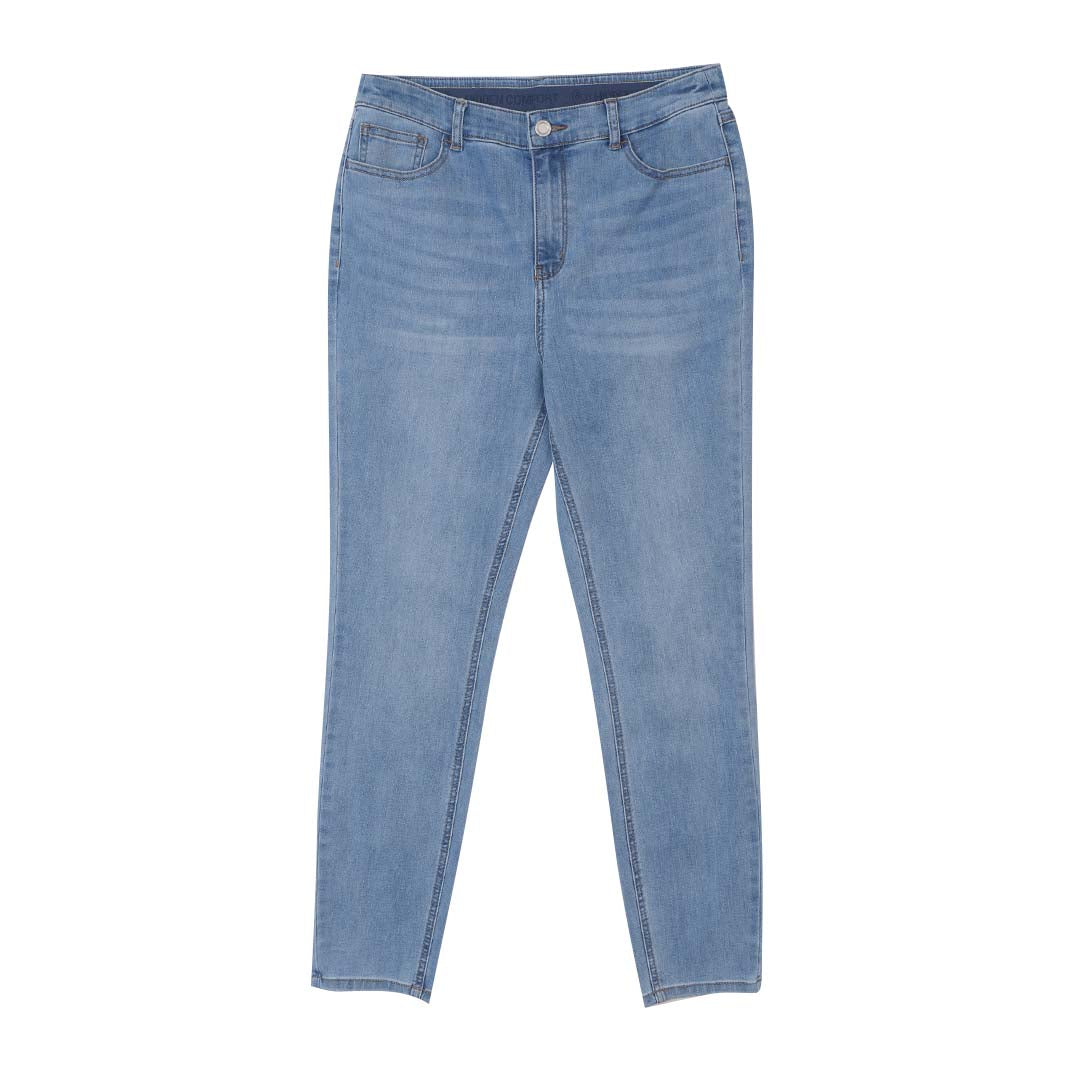 GIORDANO Women's Denim High Waist Slim Tapered Fit Jeans (05415031)